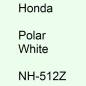 Preview: Honda, Polar White, NH-512Z.